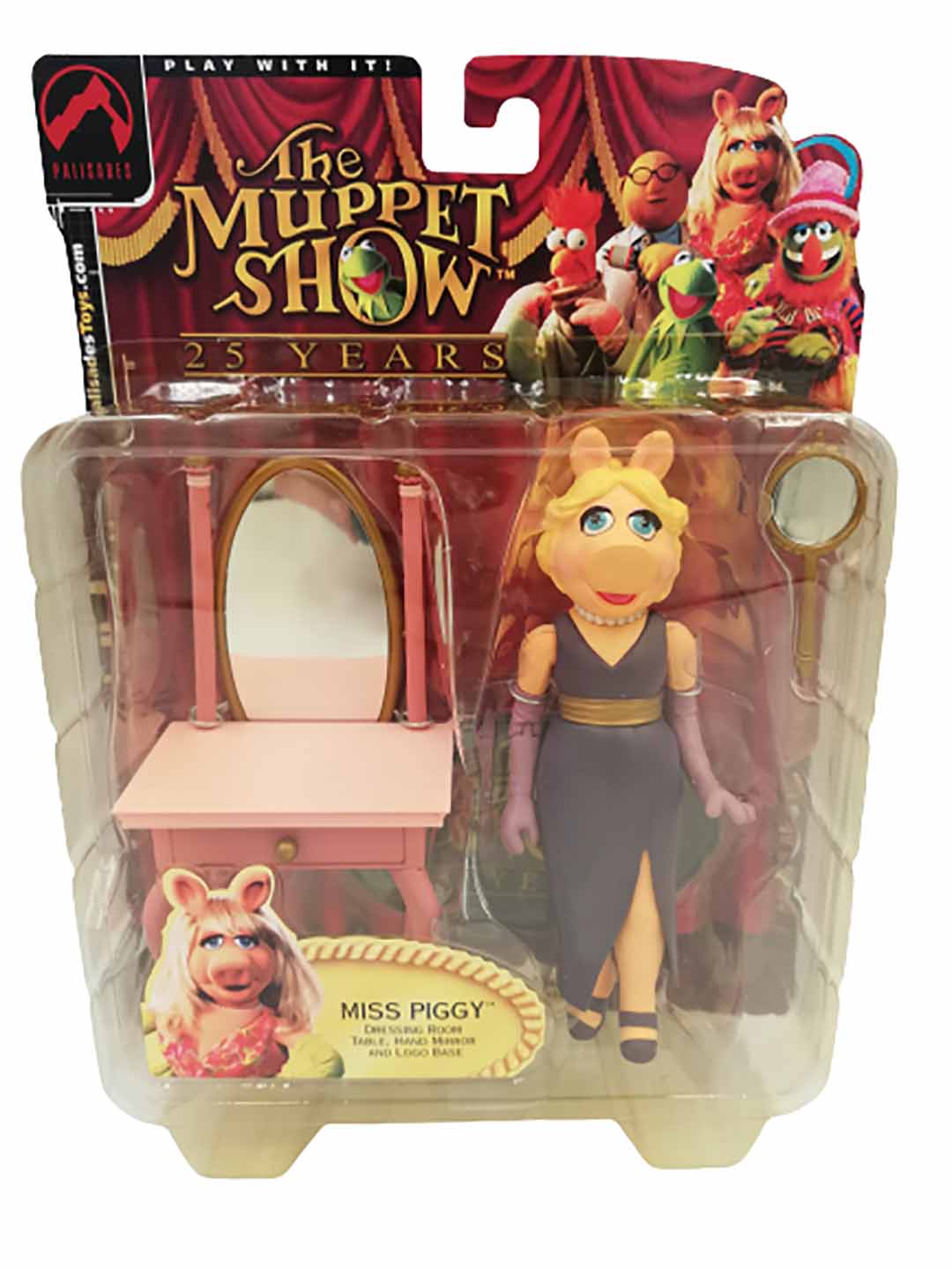 The Muppet Show 25 years: Miss Piggy 15cm Figure – 2002 | Vam Toys The Muppet Show 25 years: Miss Piggy 15cm Figure – 2002 | Vam Toys