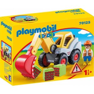 Playmobil 1.2.3 70125: Φορτωτής Εκσκαφέας