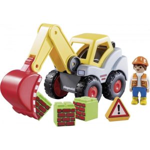 Playmobil 1.2.3 70125: Φορτωτής Εκσκαφέας