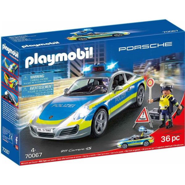 Playmobil City Action 70067: Αστυνομικό όχημα Porsche 911 Carrera 4S