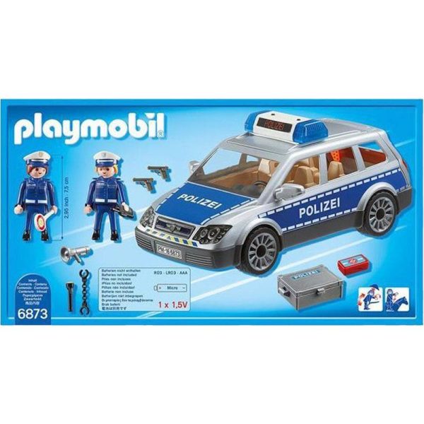 Playmobil City Life 6873: Αυτοκίνητο με Αστυνομική Περίπολο