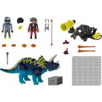 Playmobil Dino Rise 70627: Τρικεράτωψ με Πανοπλία-Κανόνι και Μαχητές
