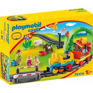 Playmobil 1.2.3 70179: Τρένο με Ζωάκια & Επιβάτες