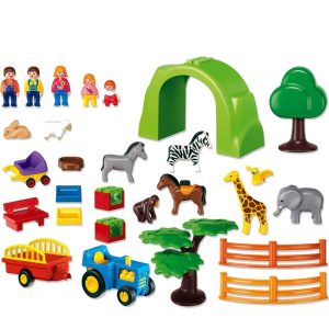 Playmobil 1.2.3 6754: Μεγάλος Ζωολογικός Κήπος