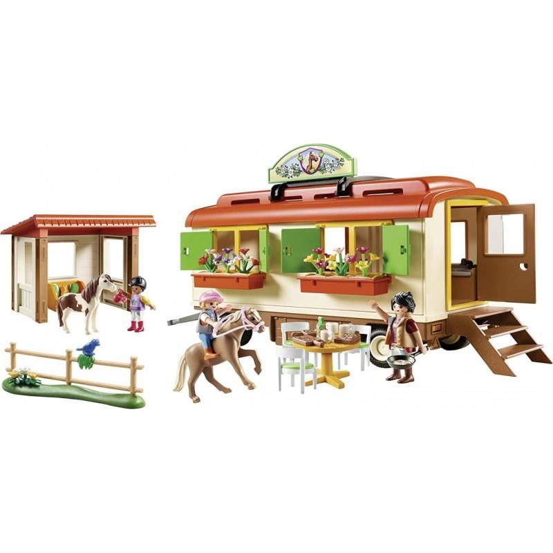 Playmobil Country 70510: Κατασκήνωση Με Τροχόσπιτο Και Πόνυ