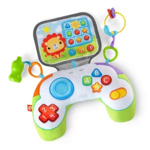 Fisher-Price Littlest Gamer Tummy Wedge - Μαξιλαράκι Δραστηριοτήτων με Κονσόλα Παιχνιδιών