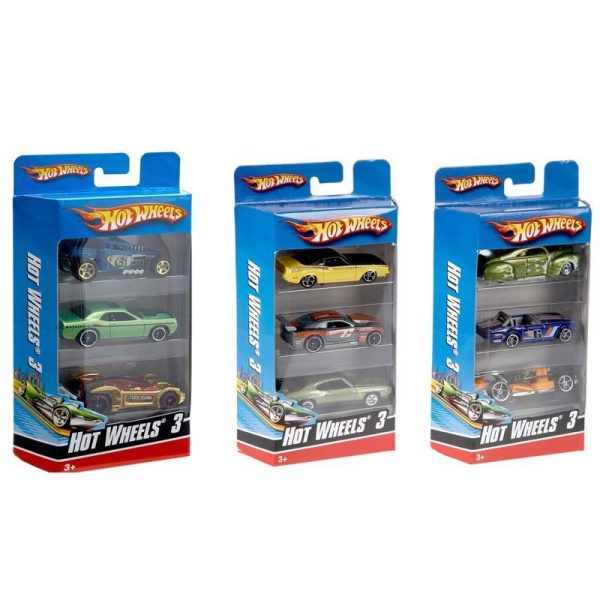 Hot Wheels 3 - Σετ με 3 Αυτοκινητάκια