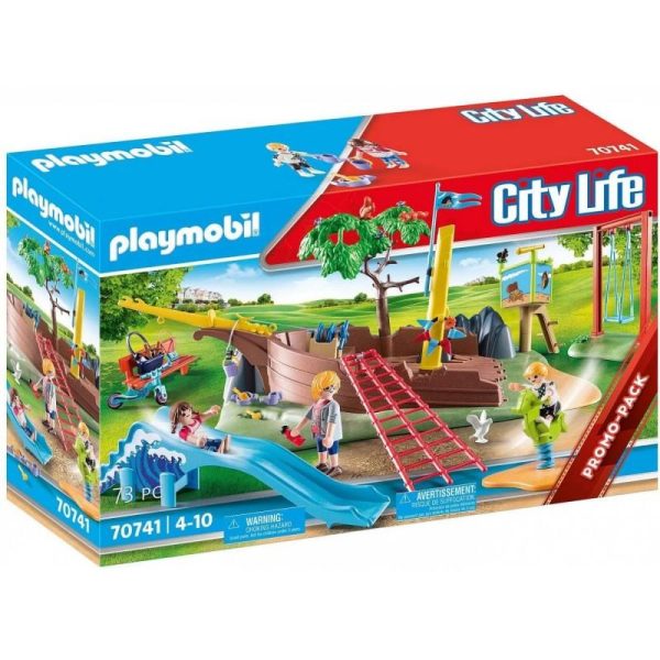 Playmobil City Life 70741: Παιδική Χαρά Το Καράβι