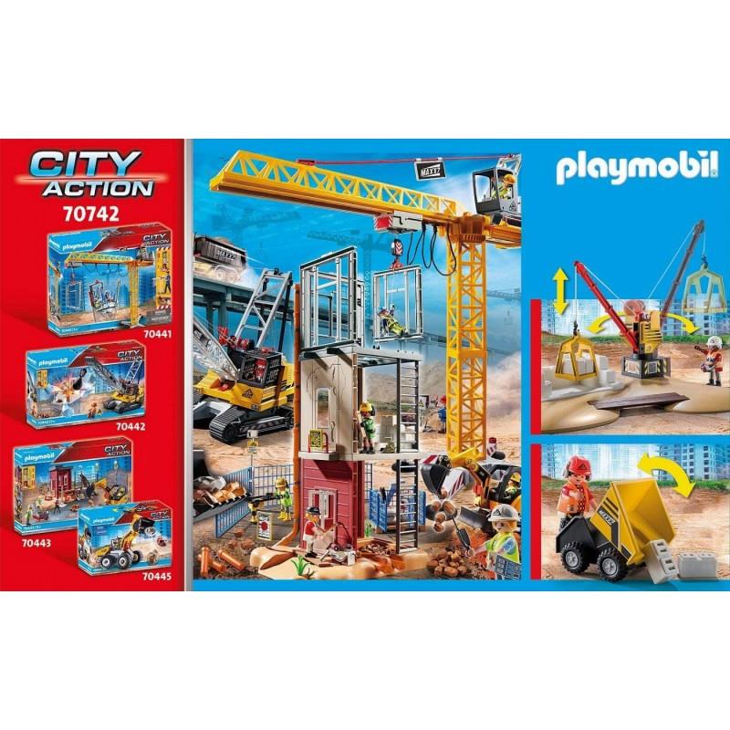 Playmobil City Action 70742: Εργοτάξιο με Ανατρεπόμενο Φορτηγό