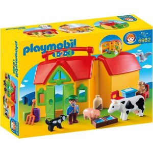 Playmobil 1.2.3 6962: Φάρμα Βαλιτσάκι