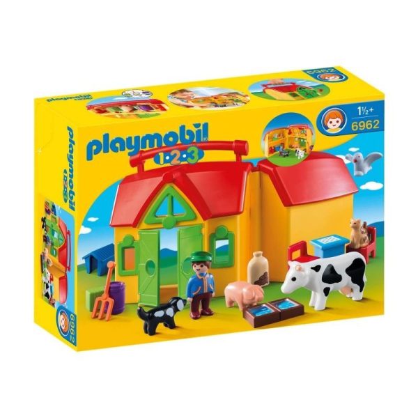 Playmobil 1.2.3 6962: Φάρμα Βαλιτσάκι