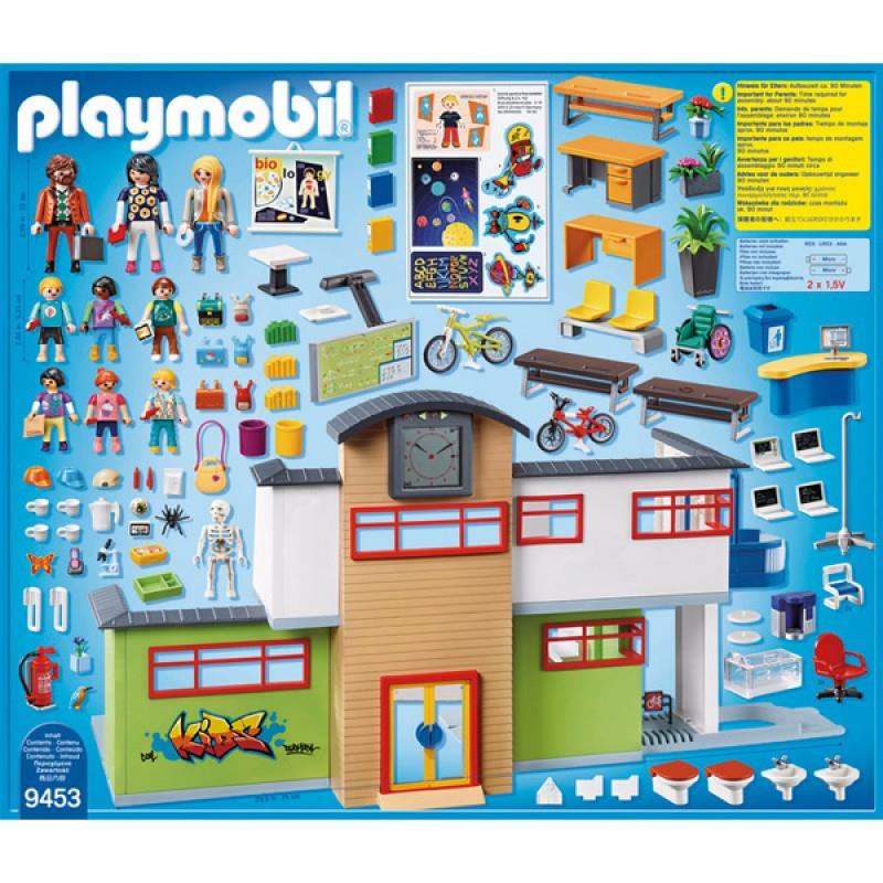 Playmobil City Life 9453: Επιπλωμένο Σχολικό Κτίριο