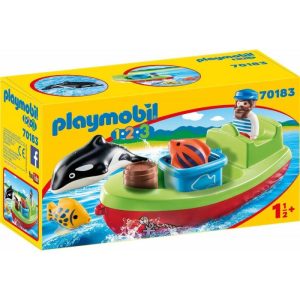 Playmobil 1.2.3 70183: Αλιευτικό Σκάφος