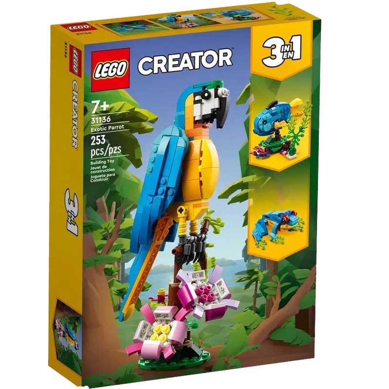 Lego Creator 3-in-1 31112: Exotic Parrot