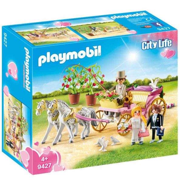Playmobil City Life 9427 : Γαμήλια Άμαξα με Νεόνυμφους