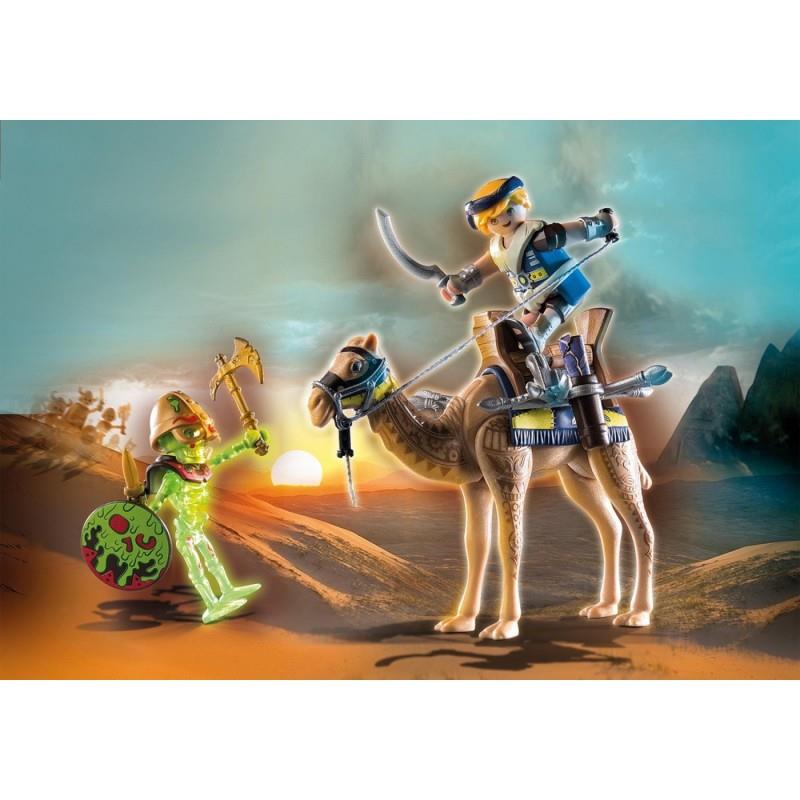 Playmobil Novelmore Sal'ahari Sands 71028: Arwynn Με Καμήλα Και Σκελετός Πολεμιστής