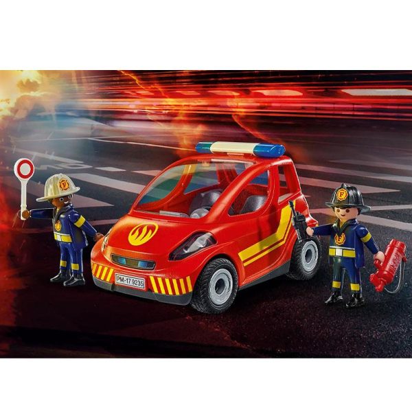 Playmobil City Action 71035: Μικρό Όχημα Πυροσβεστικής Με Πυροσβέστες