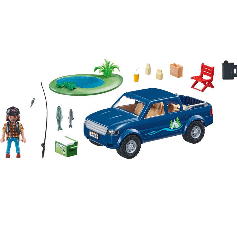 Playmobil Family Fun 71038: Ψαράς & Όχημα 4x4 Pick Up