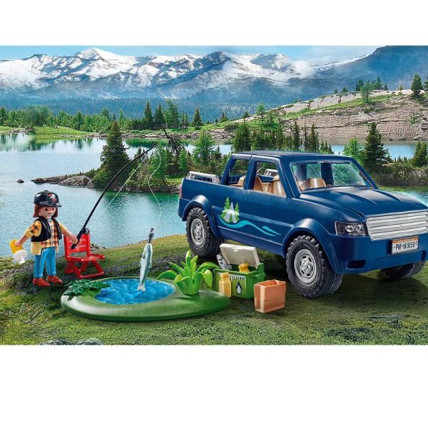 Playmobil Family Fun 71038: Ψαράς & Όχημα 4x4 Pick Up