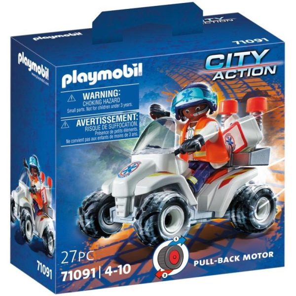 Playmobil City Action 71091: Διασώστρια Με Γουρούνα 4X4
