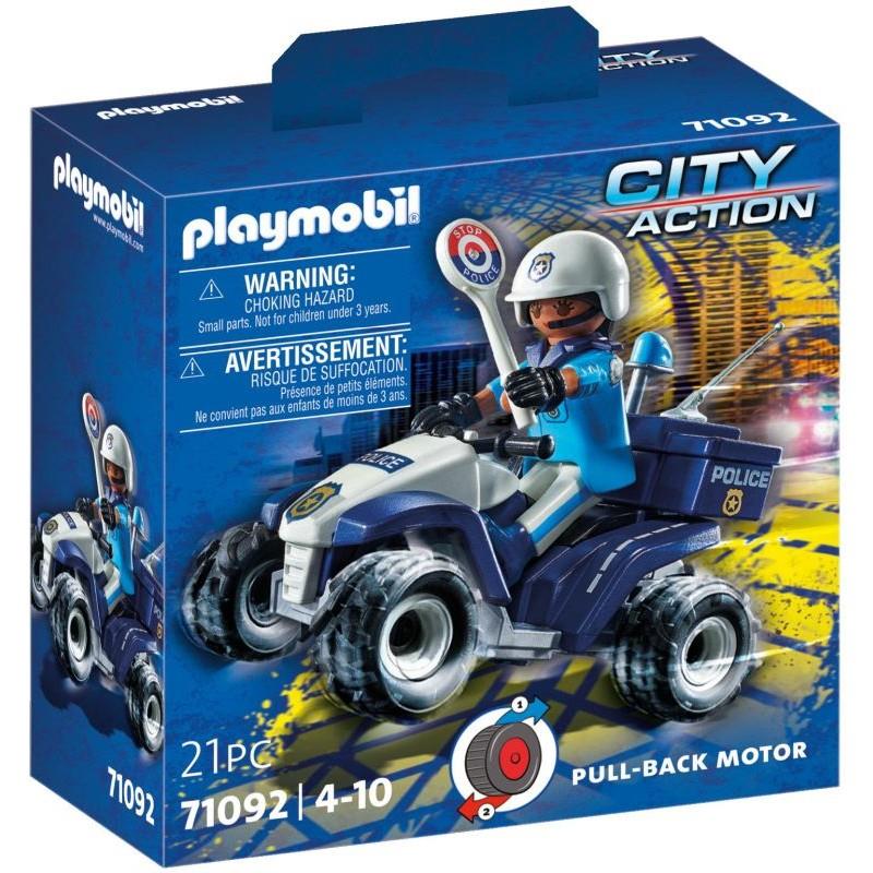 Playmobil City Action 71092: Αστυνομικός με Γουρούνα