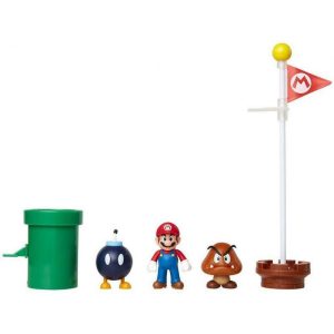 Nintendo Super Mario Acorn Plains Diorama Set