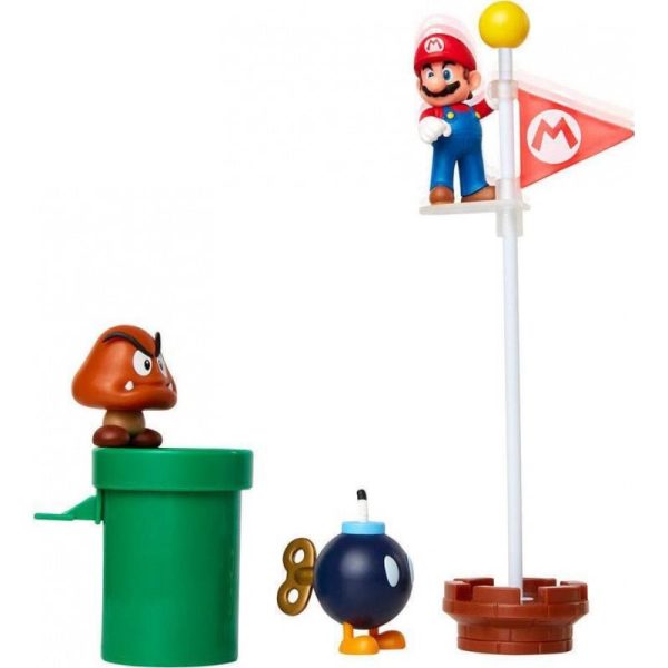 Nintendo Super Mario Acorn Plains Diorama Set