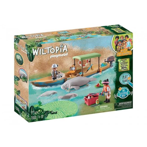 Playmobil Wiltopia 71010: Εκδρομή με Ποταμόπλοιο
