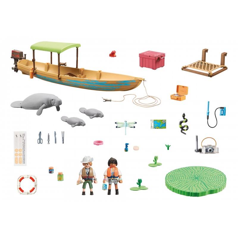 Playmobil Wiltopia 71010: Εκδρομή με Ποταμόπλοιο