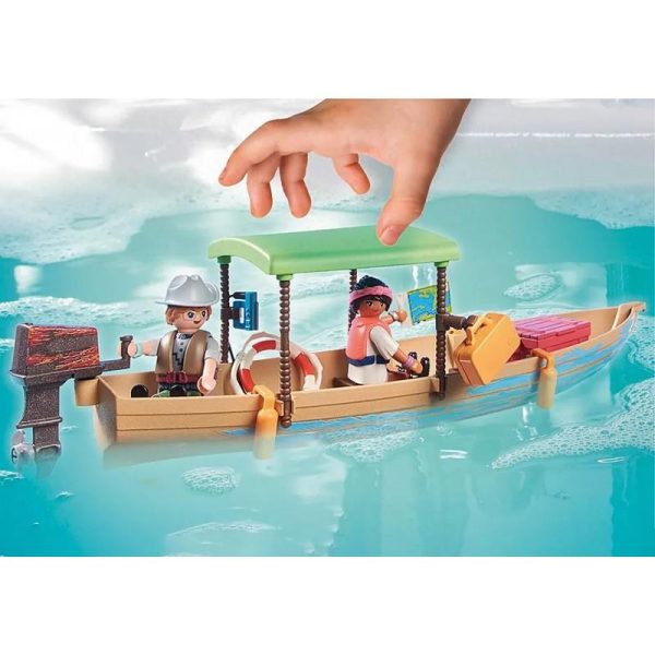 Playmobil Wiltopia 71010: Εκδρομή με Ποταμόπλοιο