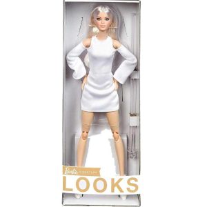 Barbie Signature Looks Model #6 Platinum Hair Blonde Doll #GXB28
