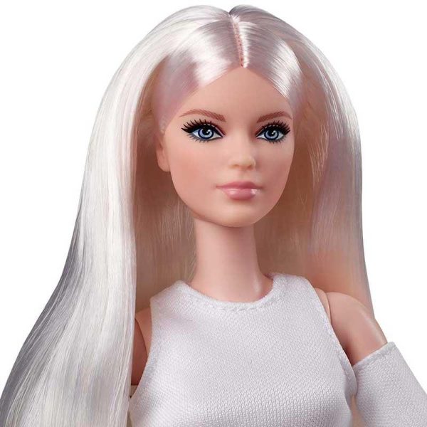Barbie Signature Looks Model #6 Platinum Hair Blonde Doll #GXB28
