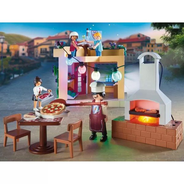 Playmobil City Life 70336: Εστιατόριο - Πιτσαρία με Κήπο