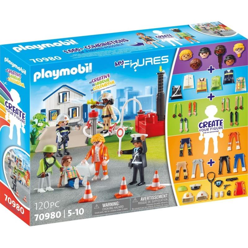 Playmobil My Figures 70980: Πυροσβεστική Διάσωση