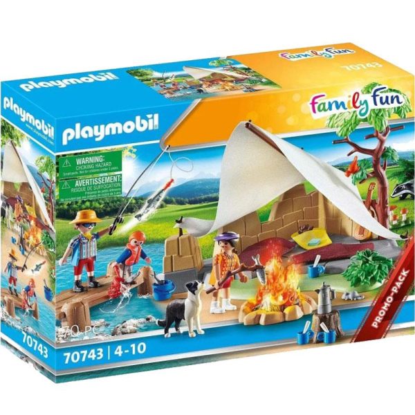 Playmobil Family Fun 70743: Κατασκήνωση Στην Εξοχή