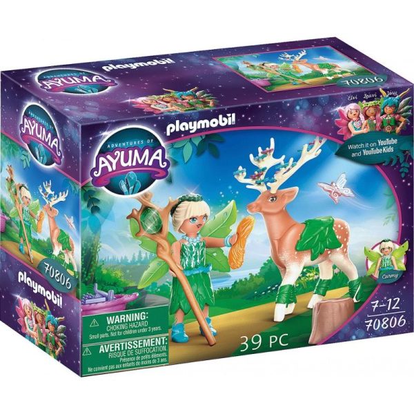 Playmobil Ayuma 70806: Forest Fairy με Μαγικό Ζωάκι