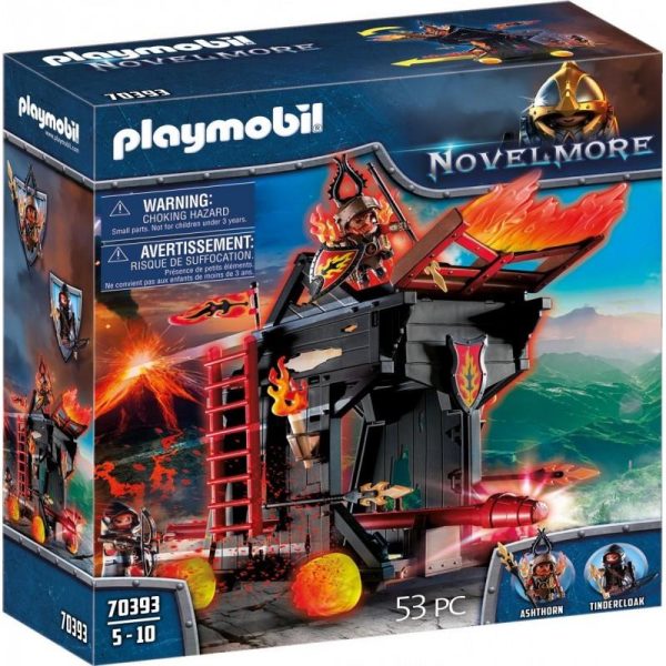 Playmobil Novelmore 70393: Πολιορκητική Μηχανή Φωτιάς του Μπέρναμ