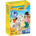 Playmobil 1.2.3 70404: Αναβάτρια με Άλογο