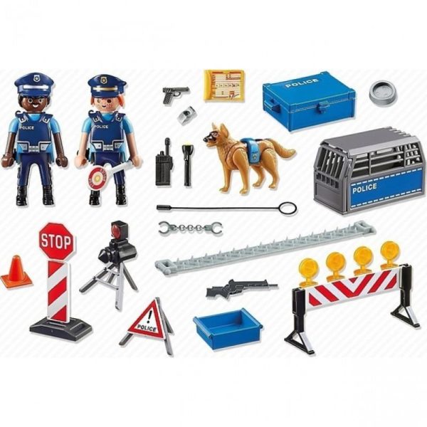 Playmobil City Action 6924: Οδόφραγμα Αστυνομίας