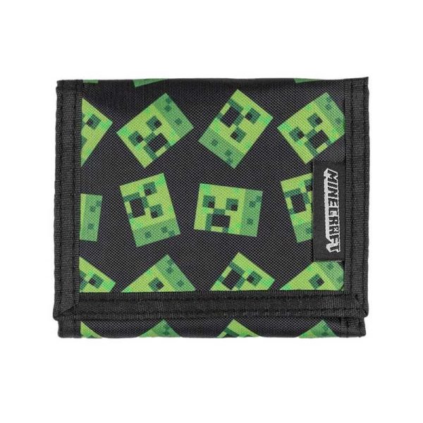 Bioworld Minecraft Creeper Πορτοφόλι Τρίπτυχο