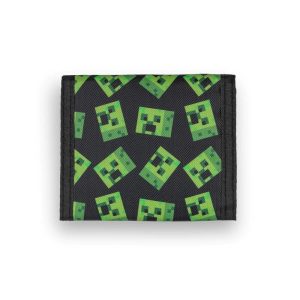 Bioworld Minecraft Creeper Πορτοφόλι Τρίπτυχο