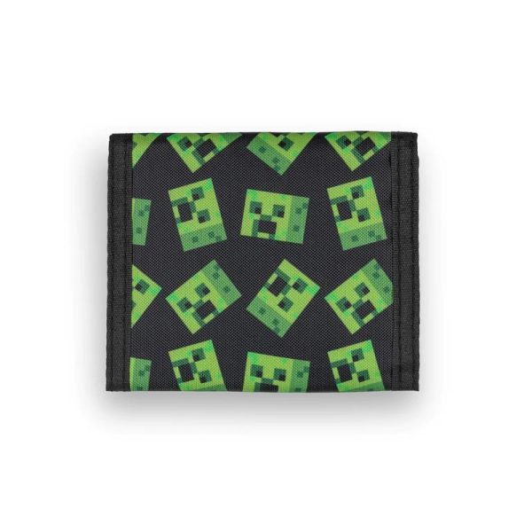 Bioworld Minecraft Creeper Πορτοφόλι Τρίπτυχο