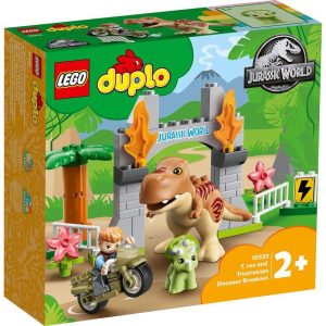 Lego Duplo 10939: T. Rex and Triceratops Dinosaur Breakout