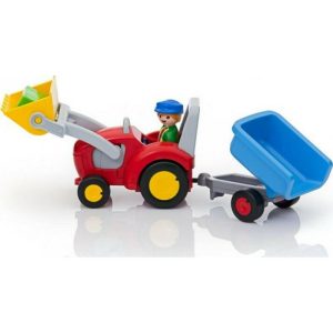Playmobil 1.2.3 6964: Τρακτέρ με Καρότσα
