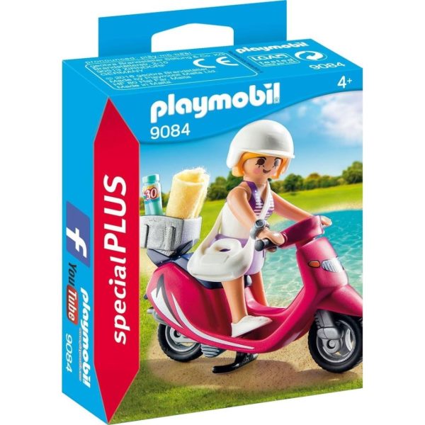 Playmobil Special Plus 9084: Κορίτσι με Σκούτερ