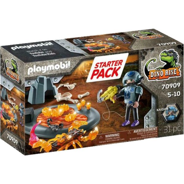 Playmobil Dino Rise 70909: Πολεμώντας τον Σκορπιό της Φωτιάς