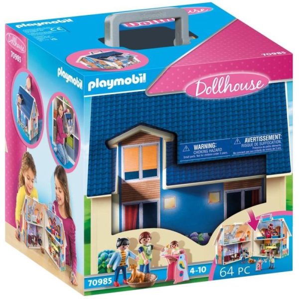 Playmobil Dollhouse 70985: Μοντέρνο Κουκλόσπιτο Βαλιτσάκι