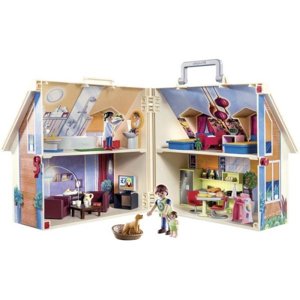 Playmobil Dollhouse 70985: Μοντέρνο Κουκλόσπιτο Βαλιτσάκι