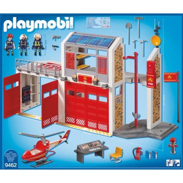 Playmobil City Action 9462: Μεγάλος Πυροσβεστικός Σταθμός