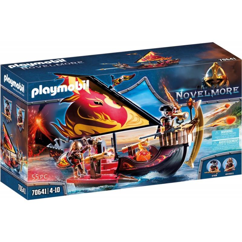 Playmobil Novelmore 70641: Πλοίο της Φωτιάς του Burnham